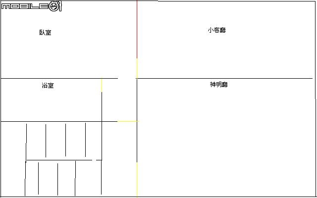 三樓神明廳後面想當房間