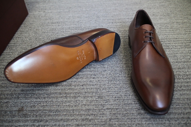 [分享] Carmina Plain Derby in Brown Calf