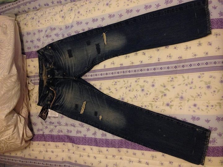 [分享] HYSTERIC GLAMOUR SP加工 小格子破壞 + REPLAY ANBASS 634 436 Slim Fit