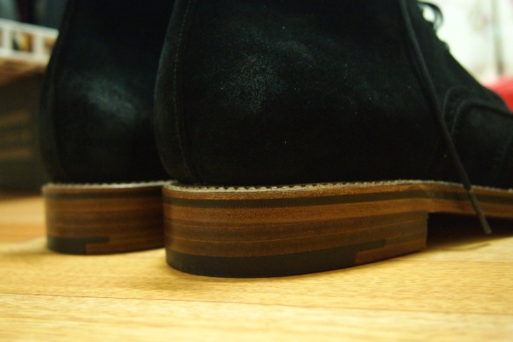 【開箱】Grenson G-Lab 8 Parkia Brogue Boot Black Suede