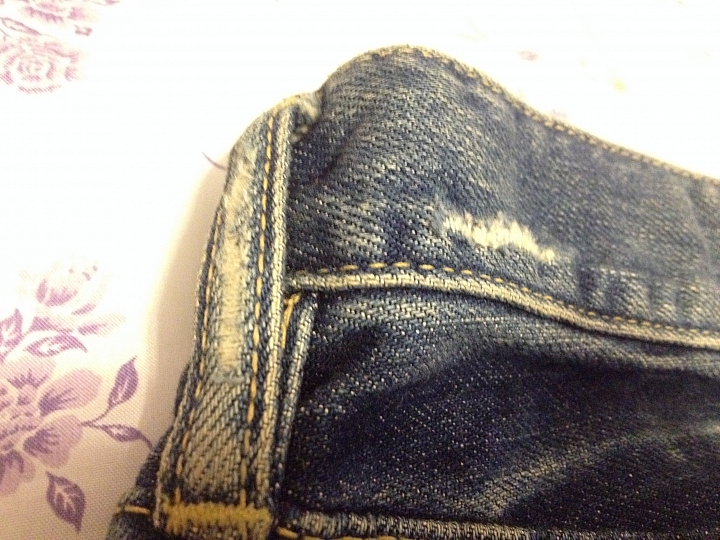 [分享] HYSTERIC GLAMOUR SP加工 小格子破壞 + REPLAY ANBASS 634 436 Slim Fit