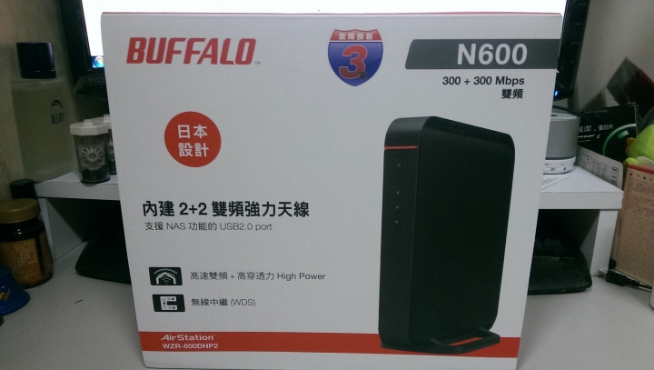 我覺得被欺騙了~說好的NAS呢?........buffalo wzr-600dhp2
