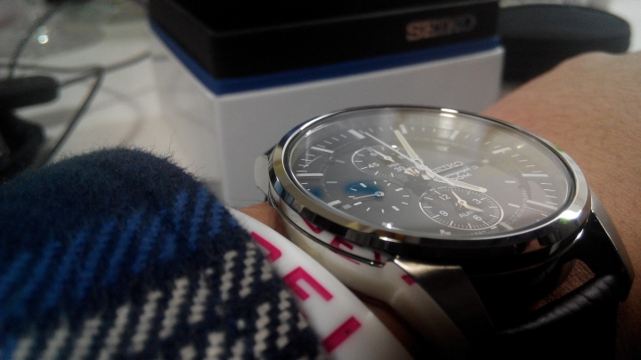 [開箱] 不專業開箱-SEIKO SNAF03P1 (換皮帶) 圖多