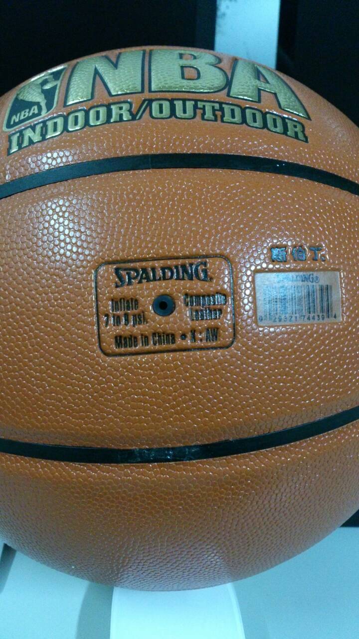 spalding籃球開箱