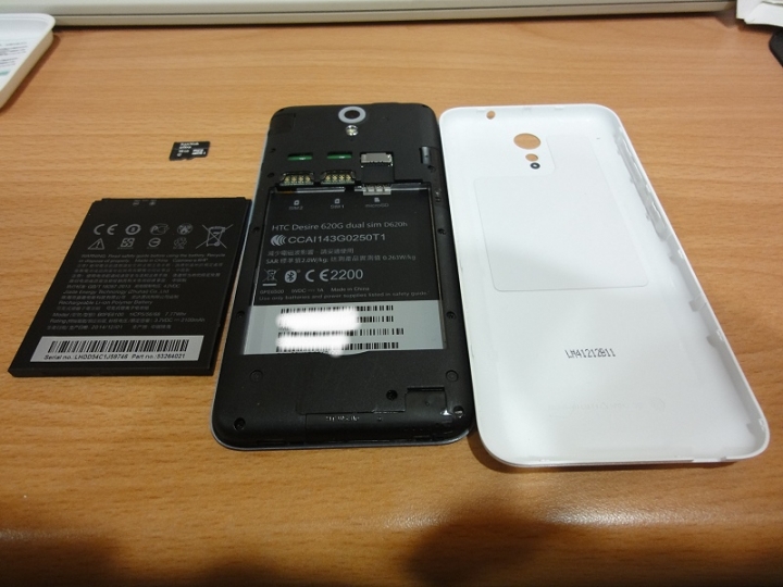 hTc Desire 620G開箱