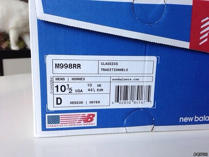 美製 New Balance 998RR