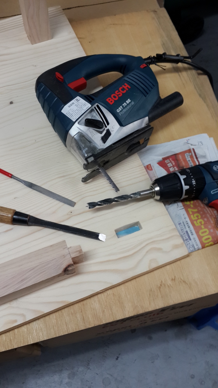 新手作品 木工工作桌