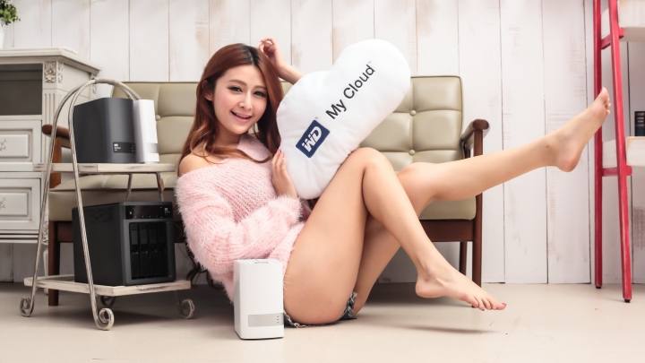 WD My Cloud 3TB 與正妹的邂逅!!!