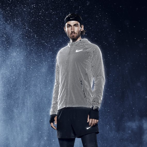Nike Shield Flash Max Reflective Running Jacket