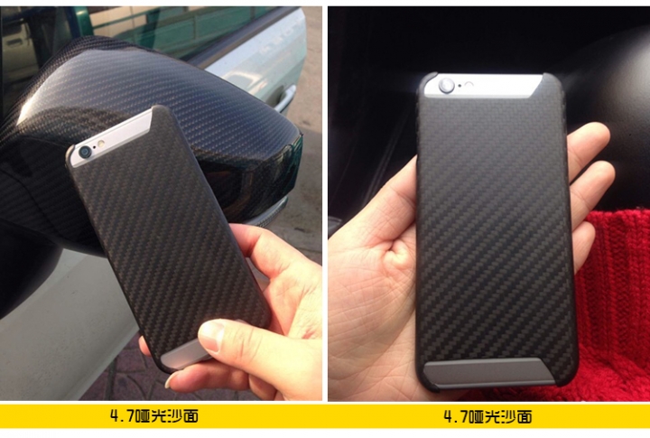 iphone6 plus碳纖維背殼入手