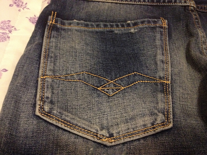 [分享] HYSTERIC GLAMOUR SP加工 小格子破壞 + REPLAY ANBASS 634 436 Slim Fit