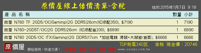 中階顯示卡選擇