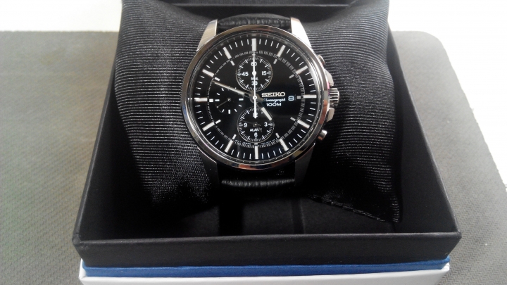 [開箱] 不專業開箱-SEIKO SNAF03P1 (換皮帶) 圖多