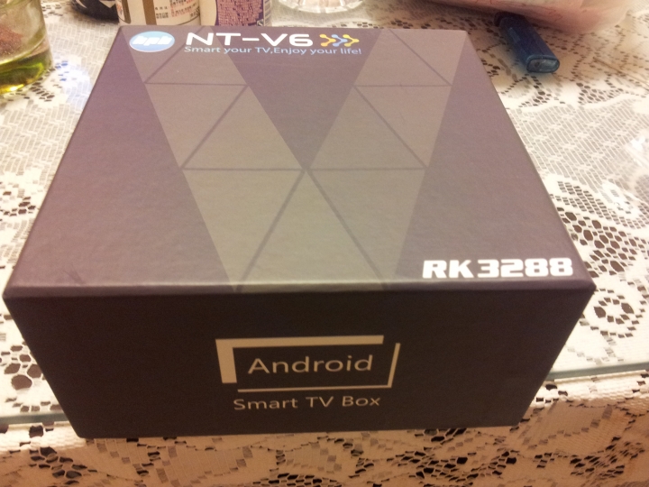 [不專業開箱]電視盒界的哥吉拉，HPH NT-V6，CPU RK3288  4G/32G