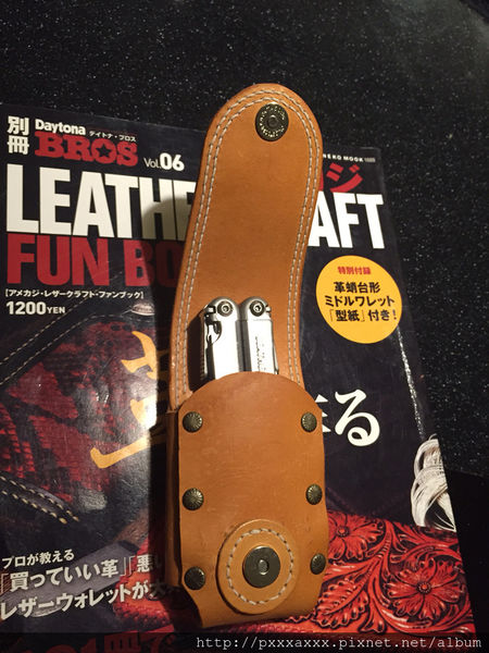 leatherman 多功能鉗 手工皮套