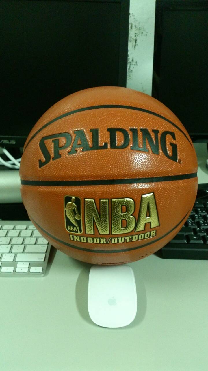 spalding籃球開箱