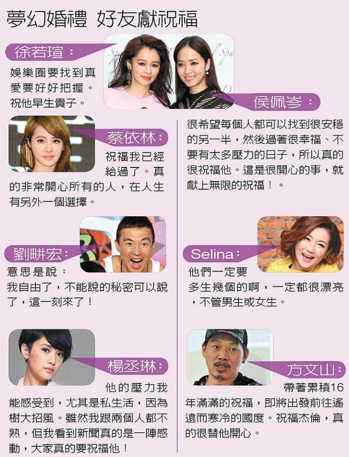 古堡開婚禮趴 周杰倫、昆凌去年已登記