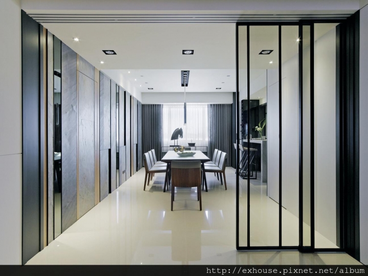 開放式廚房與客廳的隔間方式?