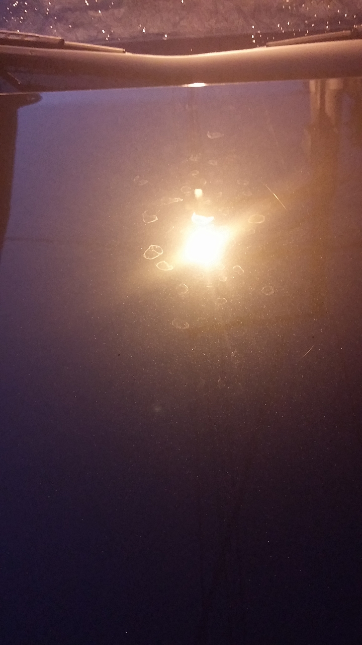 烤漆上清不掉的水漬問題