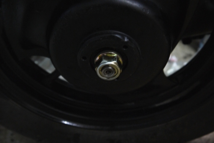 【jog50 (2t)】整理紀錄(6) / 翻新登入 / 後齒輪箱、後輪總成