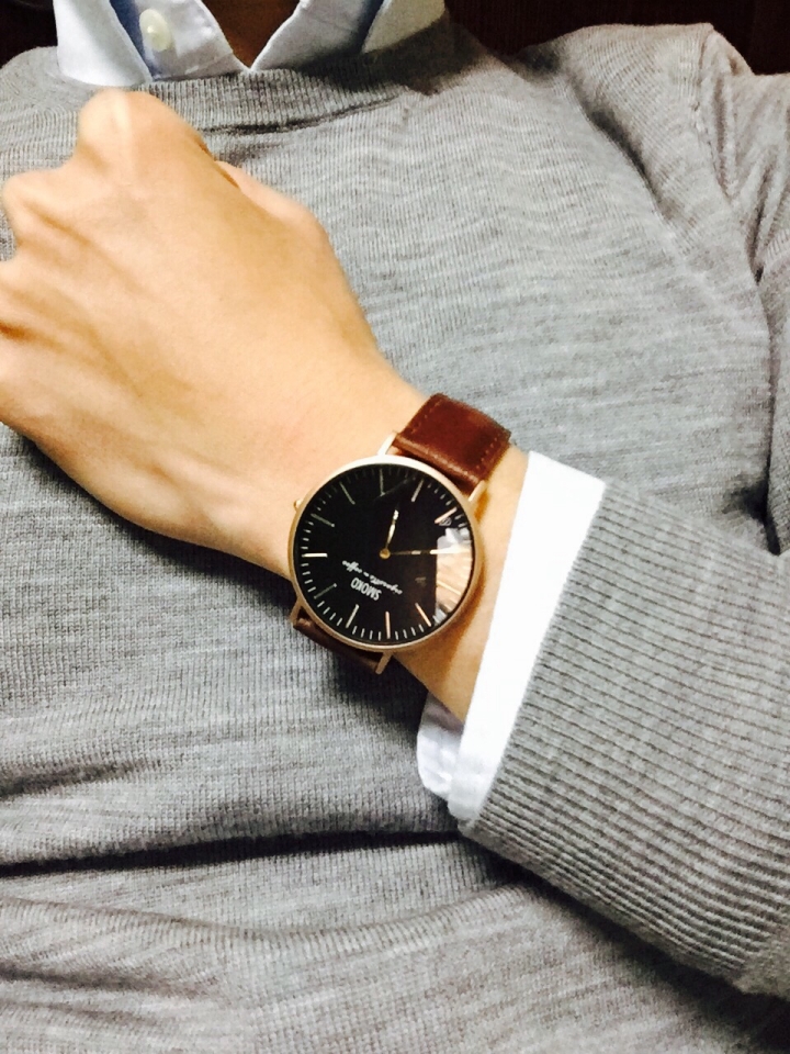 <開箱> 台灣本土設計師品牌 SMOKO Watch 真皮皮質錶帶手錶