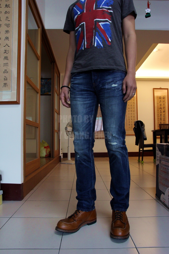 [洛基分享] 破盤破到爆的牛仔褲，Uniqlo prue blue jeans [超激價格]