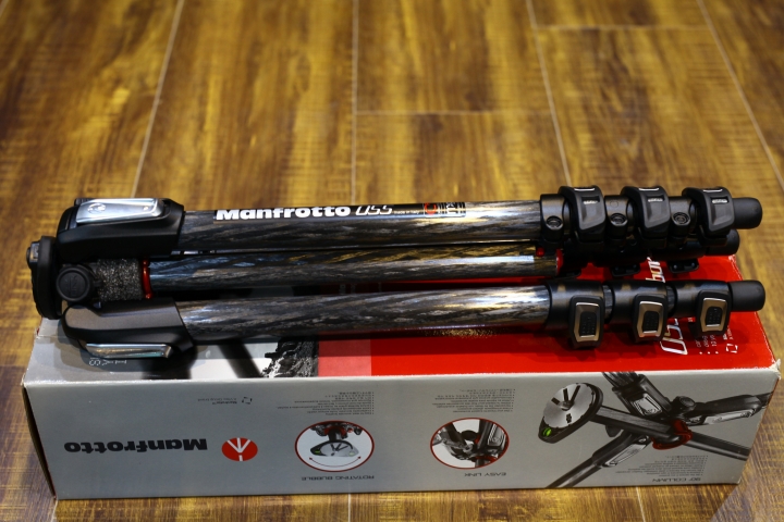 『簡單開箱』Manfrotto MT 055 CXPRO4 腳架+Manfrotto MHXPRO-3W三向雲台