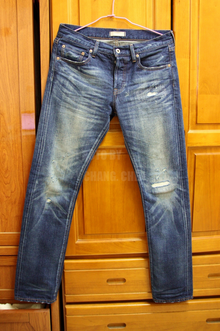 [洛基分享] 破盤破到爆的牛仔褲，Uniqlo prue blue jeans [超激價格]