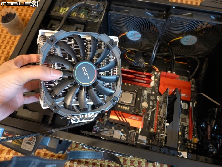 [開箱]Cryorig H5上機以及使用心得(圖多)