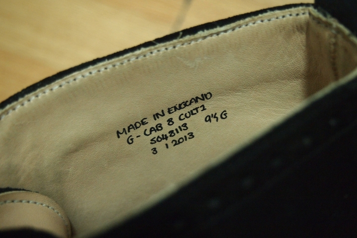 【開箱】Grenson G-Lab 8 Parkia Brogue Boot Black Suede