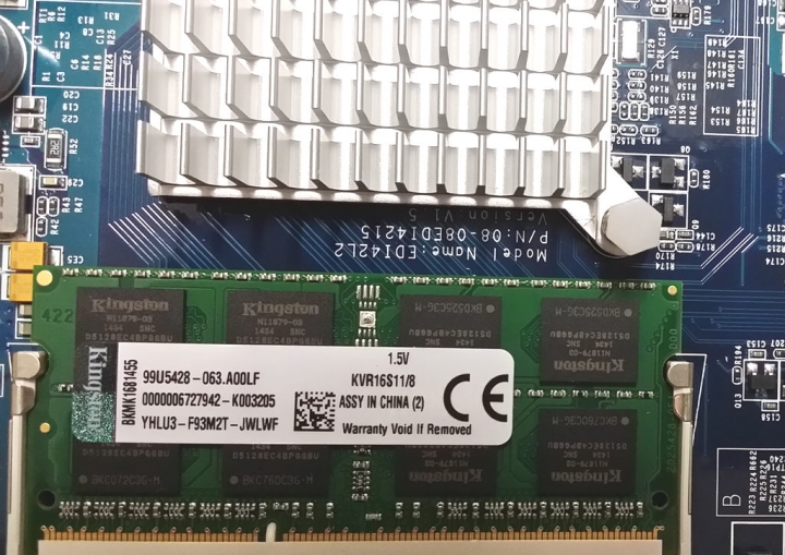 Synology DS415+ 2GB RAM 不夠用？ 那來個 8GB RAM 好了！！
