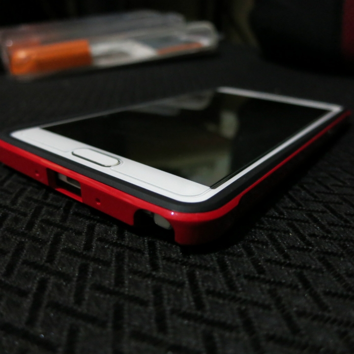 Note 4 邊框保護殼小分享