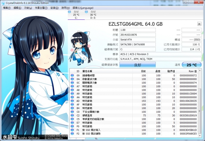 EZLINK SIGMA 64G 寫入速度異常