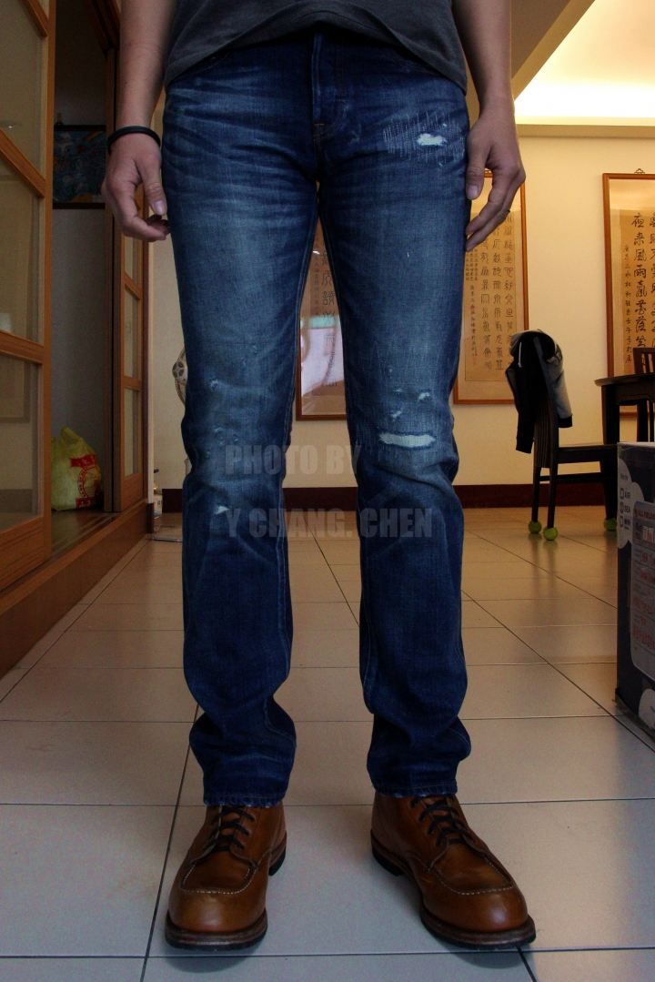 [洛基分享] 破盤破到爆的牛仔褲，Uniqlo prue blue jeans [超激價格]