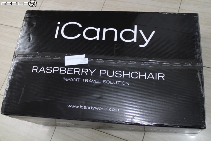 [開箱] 偶遇輕巧好推又時尚的嬰兒推車，來自英國的iCandy Raspberry