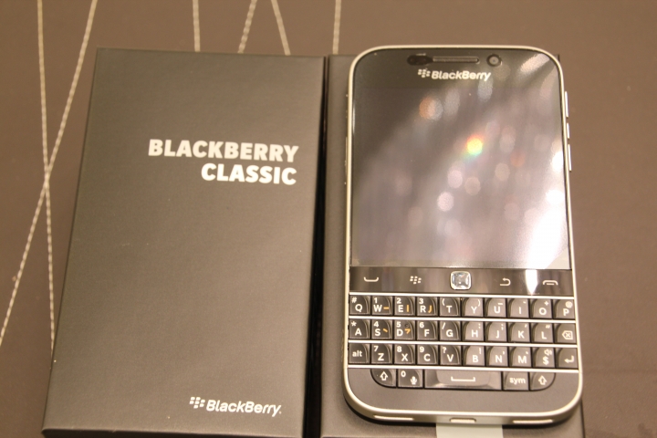BlackBerry Classic 經典開箱文