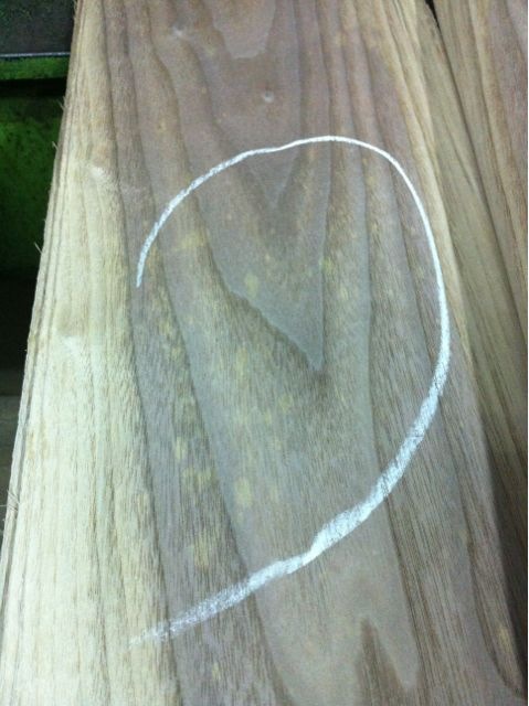 胡桃薄片異色原因請教