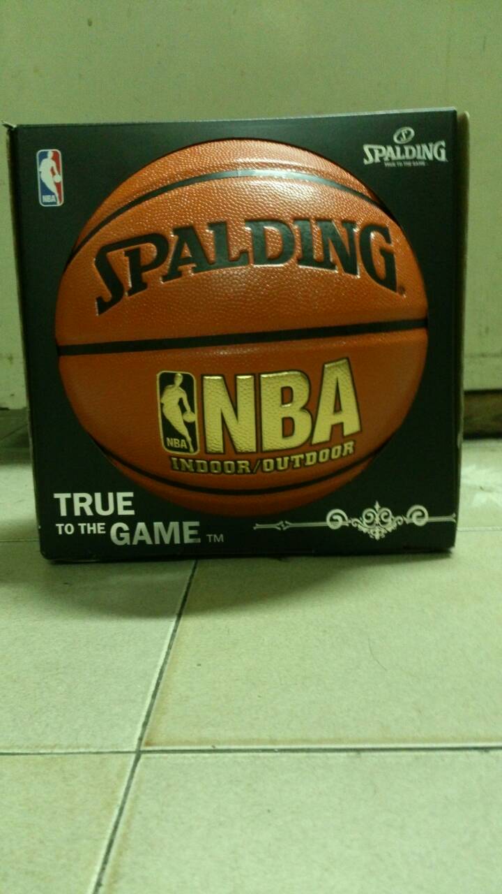spalding籃球開箱