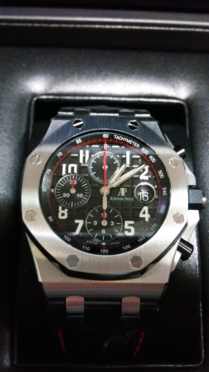 [開箱] 愛彼離岸型 AP Audemars Piguet Royal Oak Offshore