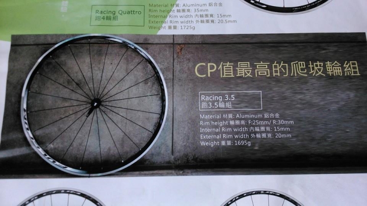 請問這組CP值最高的爬坡輪組?