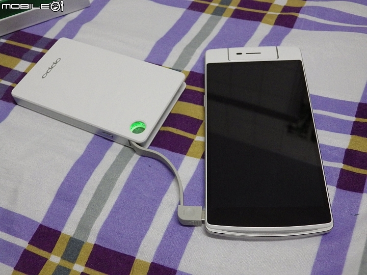 OPPO 閃充行動電源與OPPO N3的一場約會