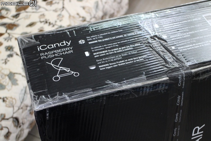 [開箱] 偶遇輕巧好推又時尚的嬰兒推車，來自英國的iCandy Raspberry
