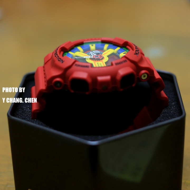 [洛基分享] [裝年輕必備!] G-shock 紅樂高 GA-110FC 開箱分享