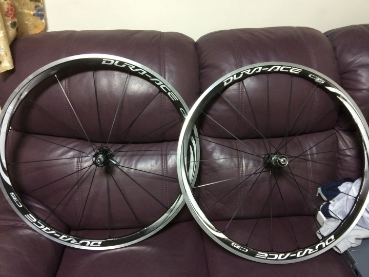 [開箱 新增乘騎後感]Shimano Dura-ace 9000 C35