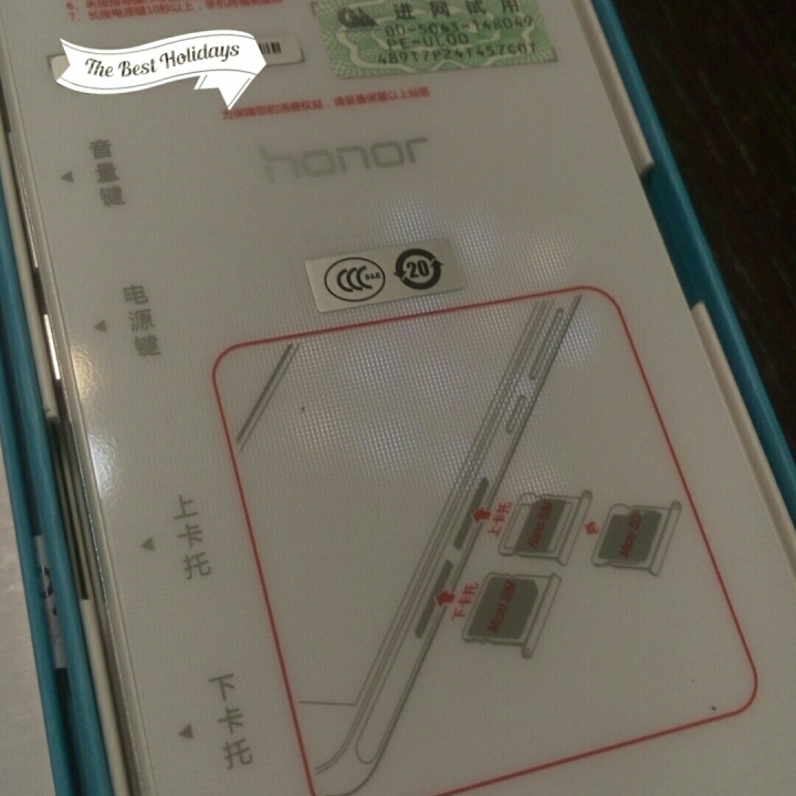 榮耀6 Plus 聯通標準版開箱