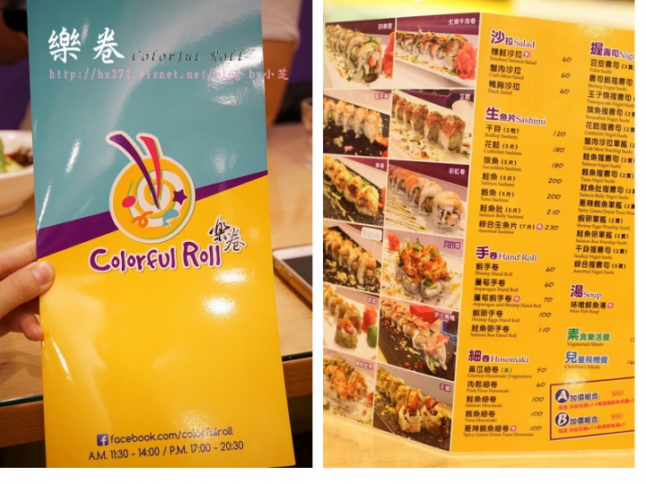 【台北美食】捷運中山站‧親子餐廳Colorful Roll 樂卷~美式加州卷Ｘ牛樂風拉麵不夠吃!?加麵不用錢！