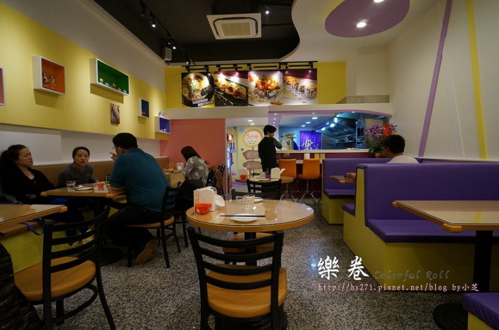 【台北美食】捷運中山站‧親子餐廳Colorful Roll 樂卷~美式加州卷Ｘ牛樂風拉麵不夠吃!?加麵不用錢！