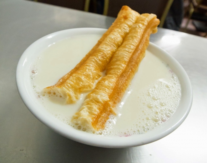 台北｜中山站．四海豆漿大王(30年老字號豆漿店)