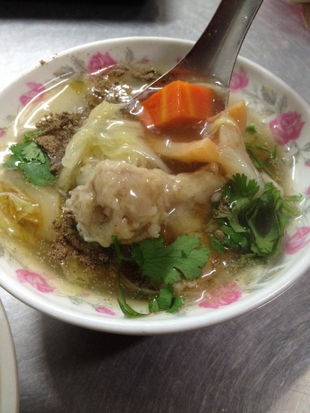 國珍魯肉麵-在地人的元氣早餐，魯肉麵+魷魚肉羹