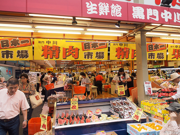 [日本 大阪] 來體驗日本の菜籃族─黑門市場+京阪最好買的藥妝店(上)
